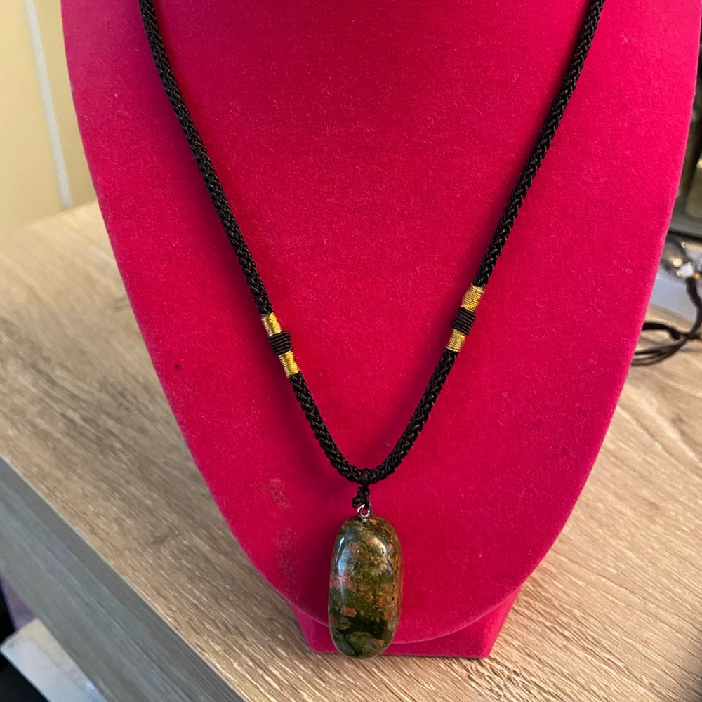 Genuine Unikite Necklace